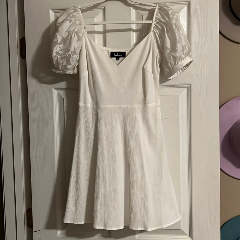 LULUS PUFF SLEEVE DRESS